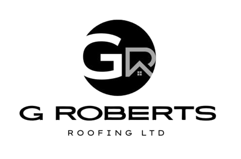 Logo for G Roberts Roofing and Building.