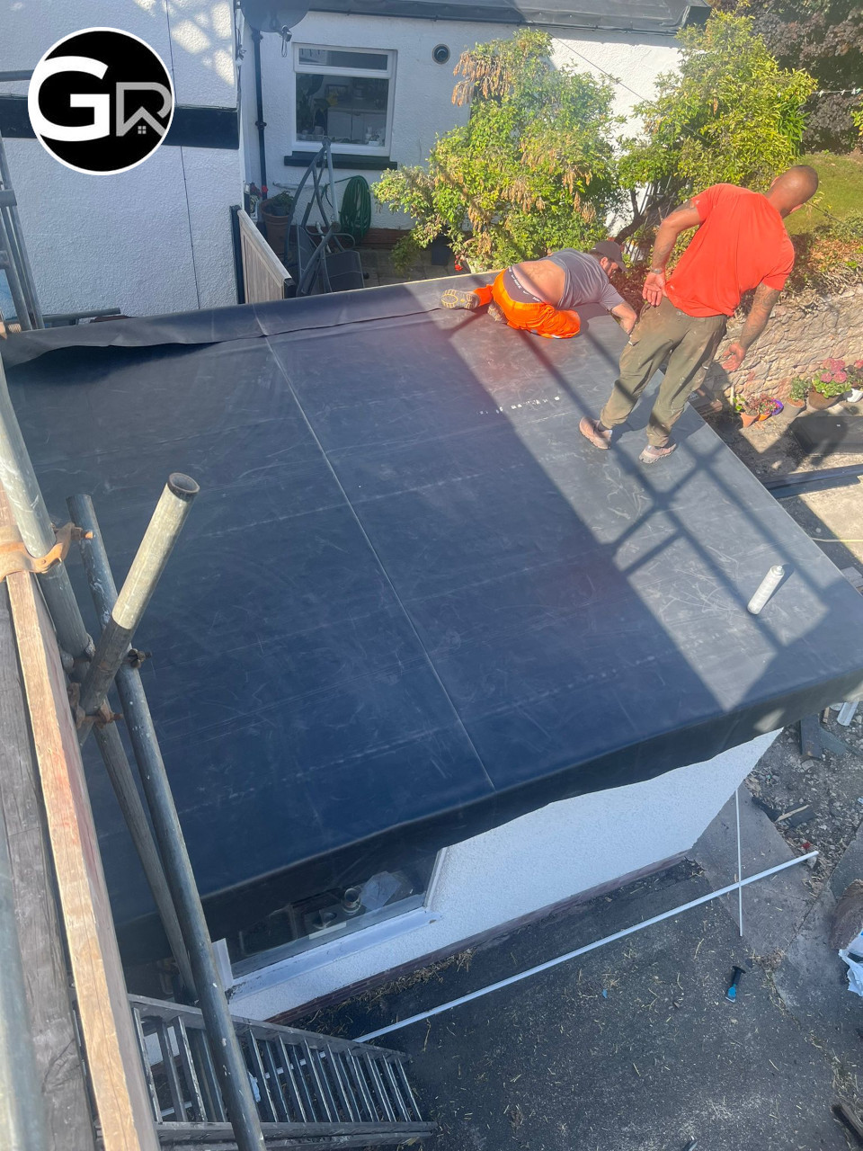 Roofing repairs to house in Llandudno.